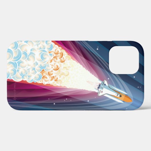 Doppelte Auftrieb (Start der Space Shuttle-Funktio Case-Mate iPhone Hülle (Rückseite (Horizontal))
