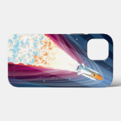 Doppelte Auftrieb (Start der Space Shuttle-Funktio Case-Mate iPhone Hülle (Rückseite (Horizontal))
