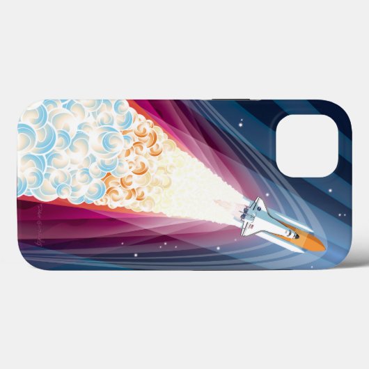 Doppelte Auftrieb (Start der Space Shuttle-Funktio Case-Mate iPhone Hülle (Rückseite (Horizontal))