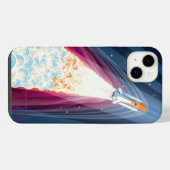 Doppelte Auftrieb (Start der Space Shuttle-Funktio iPhone Hülle (Rückseite (Horizontal))