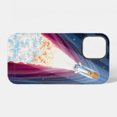 Doppelte Auftrieb (Start der Space Shuttle-Funktio iPhone Hülle (Rückseite (Horizontal))