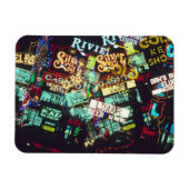 Doppelte Ausstellung, Casino Signs, Las Vegas, Magnet (Horizontal)