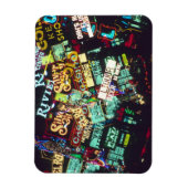 Doppelte Ausstellung, Casino Signs, Las Vegas, Magnet (Vertikal)