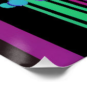 Doppelte Blase Poster (Ecke)