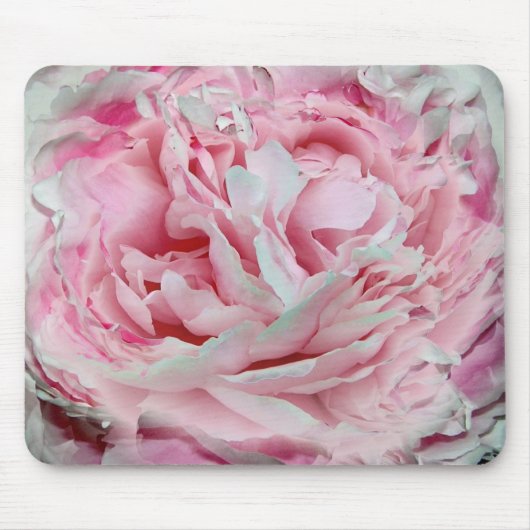 Doppelte Blume Mousepad (Vorne)