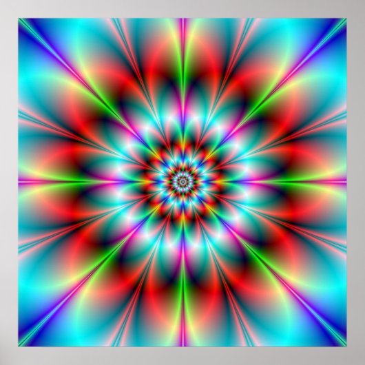 Doppelte Blume Poster (Vorne)