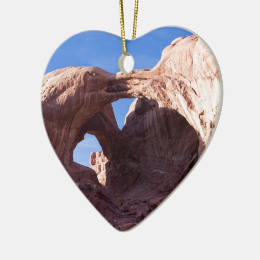 Doppelte Bögen Keramik Ornament (Links)