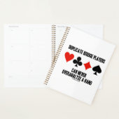 Doppelte Bridge-Spieler können niemals überanalysi Planer (Anzeige)