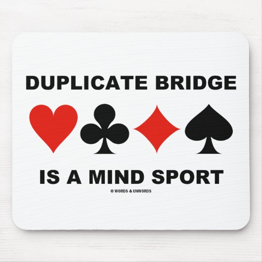 Doppelte Brücke ist ein Sinnessport Mousepad (Vorne)