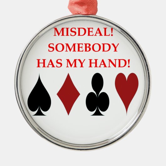 doppelte Brücke Silbernes Ornament (Vorne)