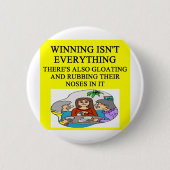 doppelte Brücke und Spielspielerwitz Button (Vorderseite)