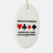 Doppelte Brücke, wo 50% Spiel eine Leistung ist Keramik Ornament (Rechts)