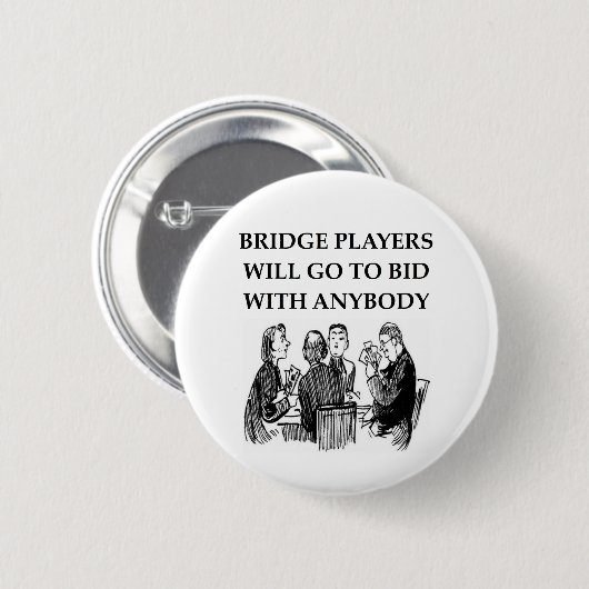 doppelte Brückenwitze Button (Vorne & Hinten)