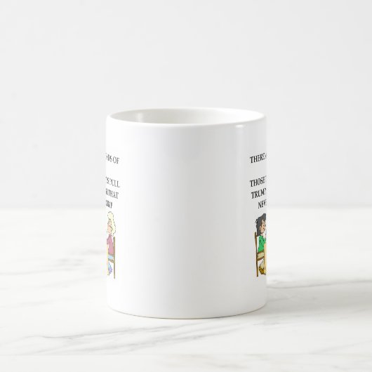 doppelte Brückenwitze Kaffeetasse (Mittel)