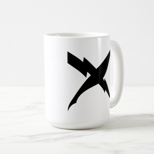 Doppelte CT-Kaffee-Tasse Kaffeetasse (VorderseiteRechts)