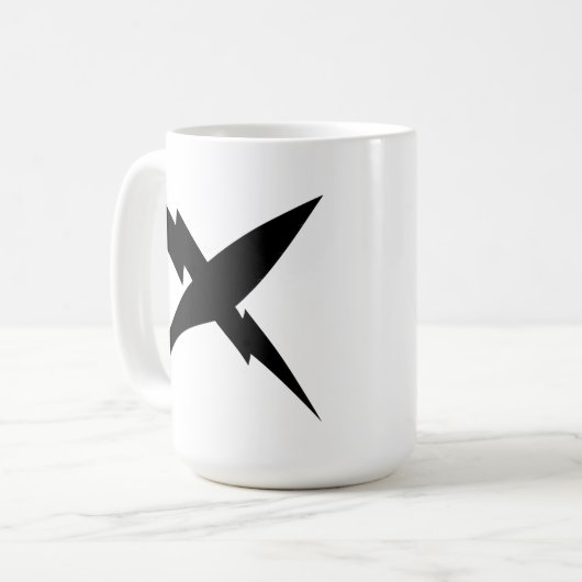 Doppelte CT-Kaffee-Tasse Kaffeetasse (Vorderseite Links)