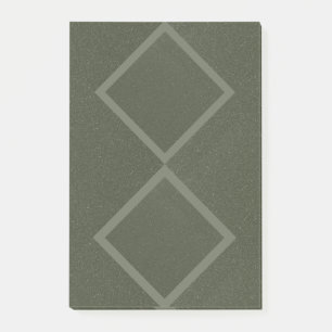 Doppelte Diamond Moss Sticknotizen Post-it Klebezettel