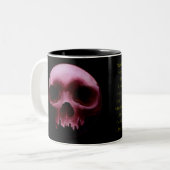 Doppelte doppelte Mühe Macbeth und Problem-Tasse Zweifarbige Tasse (Vorderseite Links)