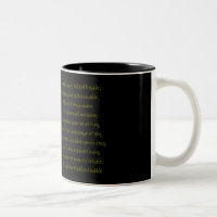Doppelte doppelte Mühe Macbeth und Problem-Tasse