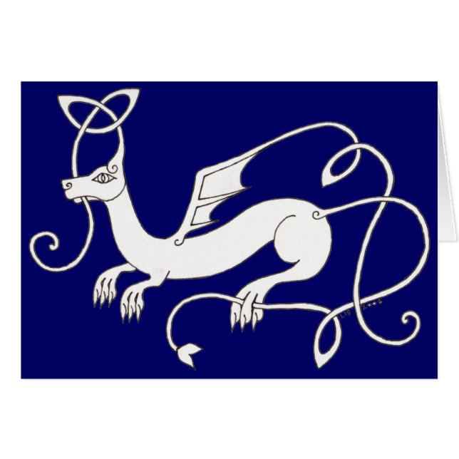 Doppelte Drachekarte (b) (Vorderseite (Horizontal))