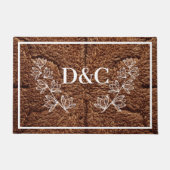 Doppelte erste benutzerdefinierte Doormat Fußmatte (Vorderseite)