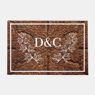 Doppelte erste benutzerdefinierte Doormat Fußmatte