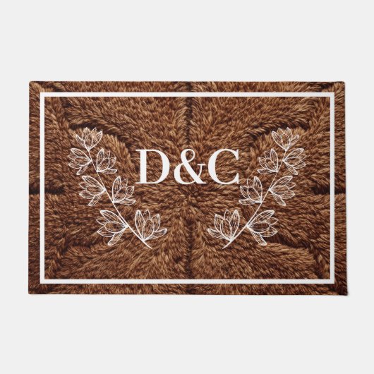 Doppelte erste benutzerdefinierte Doormat Fußmatte (Vorderseite)