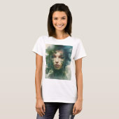 Doppelte Exposition von Frauen T-Shirt (Vorne ganz)