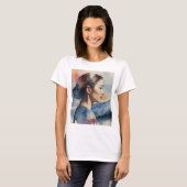 Doppelte Exposition von Frauen T-Shirt (Vorne ganz)