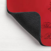 Doppelte Glück-Hochzeit Mousepad (Ecke)