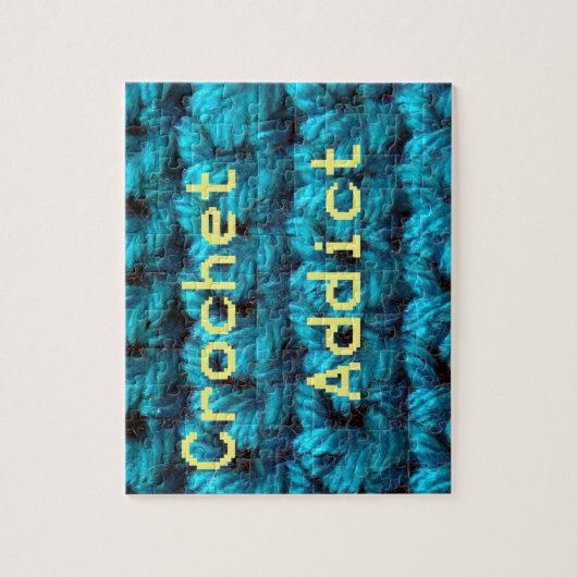 Doppelte Häkelarbeit des Häkelarbeit-Süchtig-Part2 Puzzle (Vertikal)