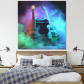Doppelte Harmonie Leinwanddruck (Insitu (Schlafzimmer))