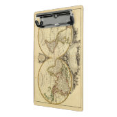 Doppelte Hemisphäre Mini Klemmbrett (Gewinkelt2)