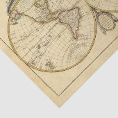 Doppelte Hemisphäre Seidenpapier (Ausschnitt)