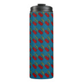 Doppelte Kirsche  Thermosbecher (Vorderseite)
