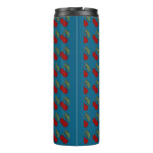 Doppelte Kirsche  Thermosbecher (Rückseite)