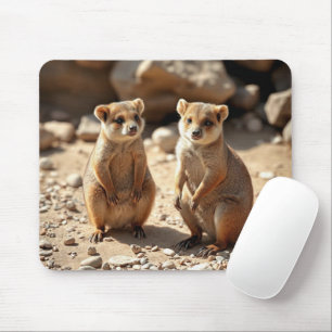 "Doppelte Kutteln: Australische Quokka-Zwillinge" Mousepad