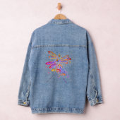 Doppelte Libellen mit Spritzern Jeansjacke (Hangar)
