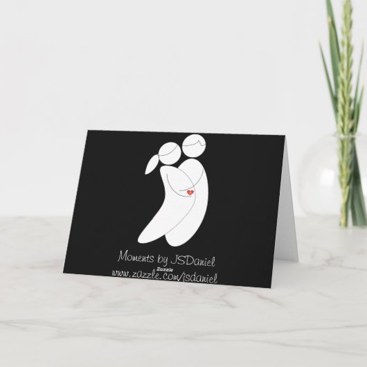 "Doppelte Liebe-" Karte (Rückseite)