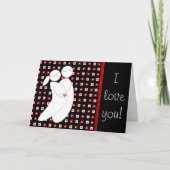 "Doppelte Liebe-" Karte (Vorderseite)