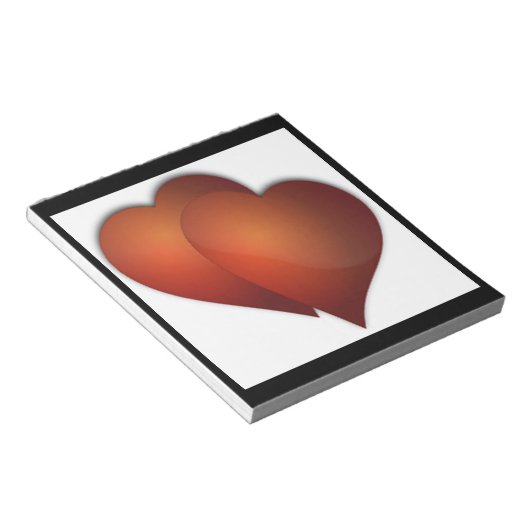 DOPPELTE LIEBE NOTIZBLOCK (angewinkelt)