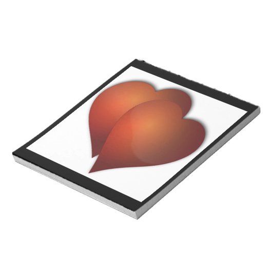 DOPPELTE LIEBE NOTIZBLOCK (Rotiert)