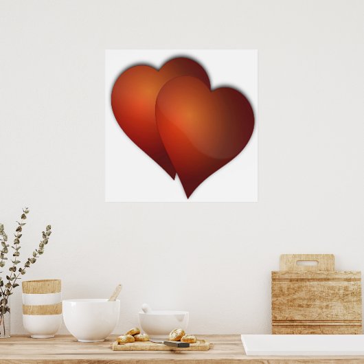 DOPPELTE LIEBE POSTER (Küche)