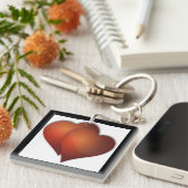 DOPPELTE LIEBE SCHLÜSSELANHÄNGER (Vorderseite rechts)