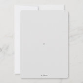 Doppelte Liebe Twins Boy Girl Babydusche Einladung (Rückseite)