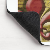 Doppelte Lilie Mousepad (Ecke)