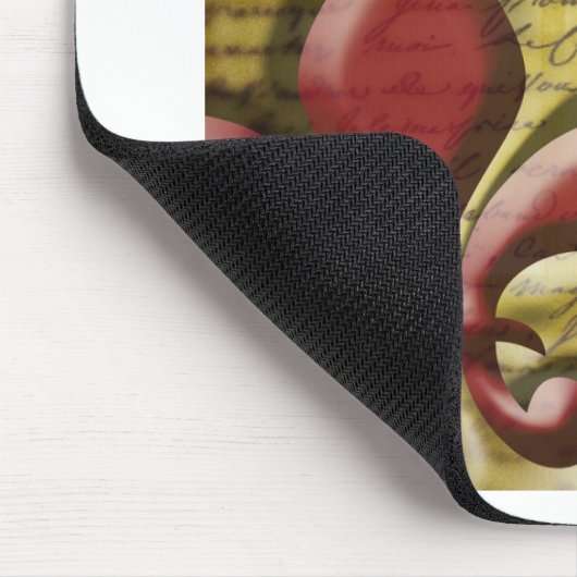 Doppelte Lilie Mousepad (Ecke)