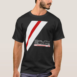 Doppelte Linie italienische Autobahn-inspiriertes T-Shirt