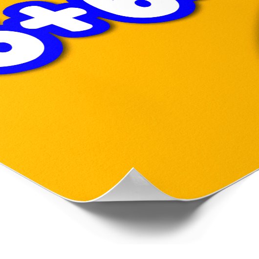 Doppelte Mathematik Anchor Chart für Studenten Poster (Ecke)