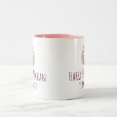 Doppelte mit Seiten versehene Geschenks Tasse (Mittel)